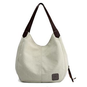 Canvas Sling Boho Purses Hobo Bags Multi-Pocket Cotton Casual :'D